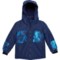 Kamik Big and Little Boys Axl Ski Jacket - Waterproof, Insulated in Sea/Hyperstatic