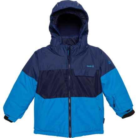 Kamik Big and Little Boys Huck Ski Jacket - Waterproof, Insulated in Blue