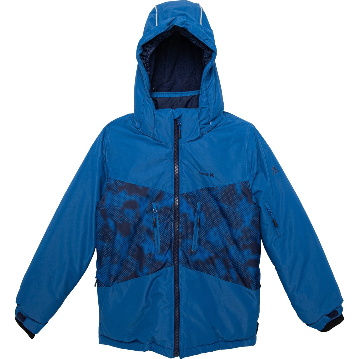 65% Boys - Ski Jacket Waterproof, Insulated - Jared Color-Block Save Big Kamik