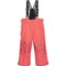 Kamik Big Girls Aspen Solid Ski Pants - Waterproof, Insulated in Coral