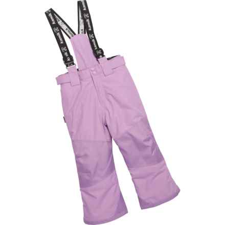 Kamik Big Girls Aspen Solid Ski Pants - Waterproof, Insulated in Violet