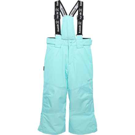 Kamik Big Girls Aspen Solid Ski Pants - Waterproof, Insulated in Water