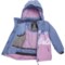 1PWHG_2 Kamik Big Girls Astrid Celestial Print Ski Jacket - Waterproof, Insulated
