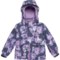 Kamik Big Girls Pharye Bloom Floral Ski Jacket - Waterproof, Insulated in Night Aop