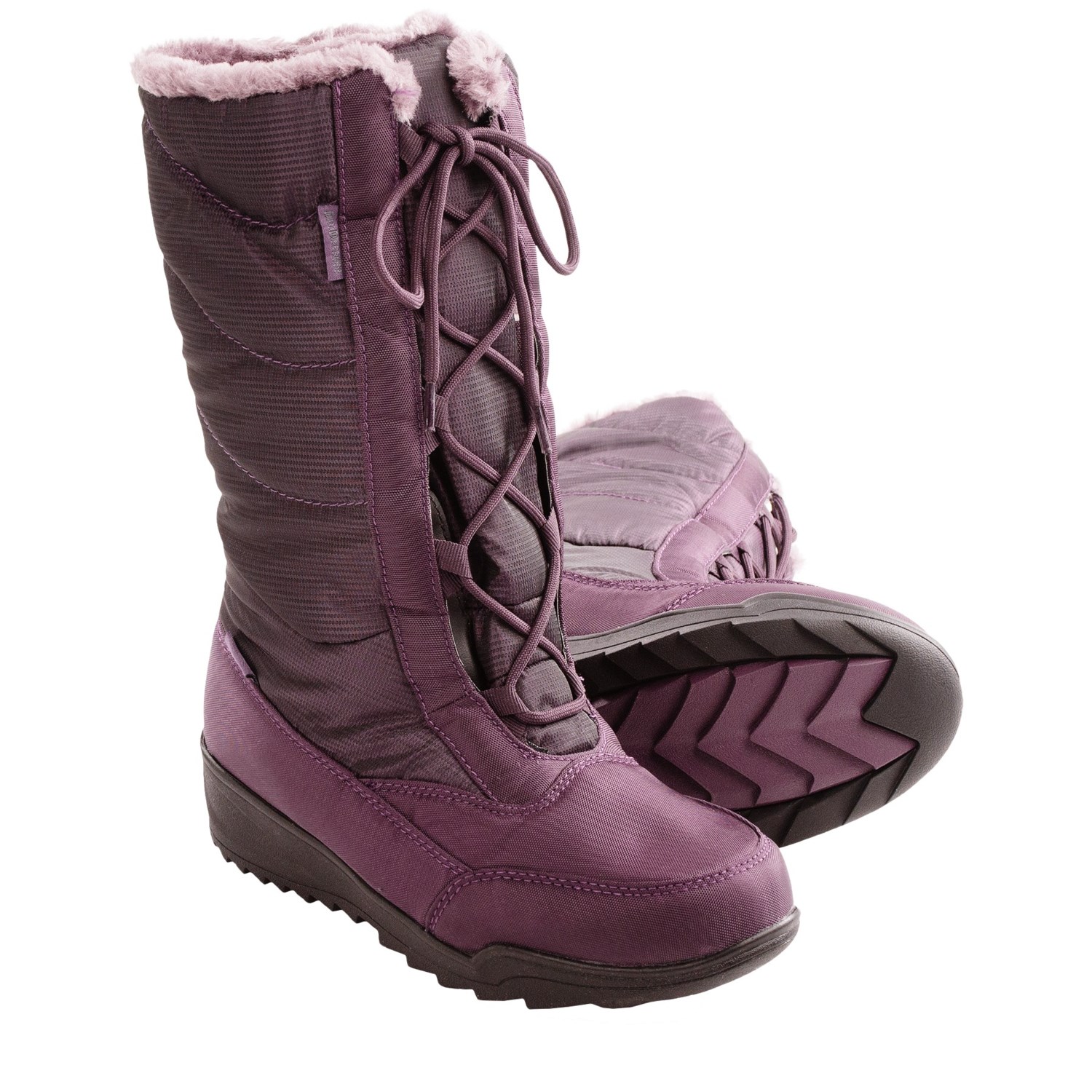 Kamik Bordeaux Snow Boots - Waterproof, Insulated (For Women) in Plum