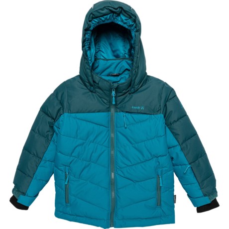 Kamik Boys Anakin Ski Jacket - Waterproof, Insulated in Tide/Atlantic