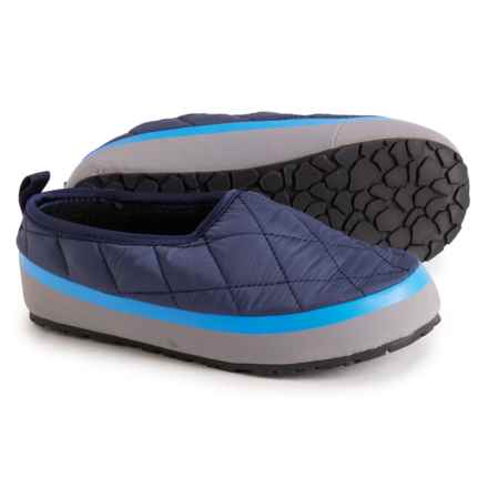 Kamik Boys and Girls Puffy Slippers in Navy