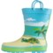 3TYUF_3 Kamik Boys and Girls Turtles Rain Boots - Waterproof
