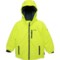 Kamik Boys Cascade Ski Jacket - Waterproof, Insulated in Lime/Forest