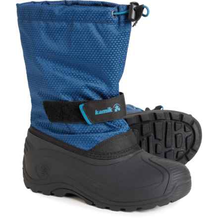 Kamik Boys Finley2 Winter Boots - Waterproof, Insulated in Navy