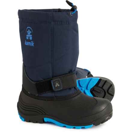 Kamik Boys Rocket Pac Boots - Waterproof, Insulated in Navy