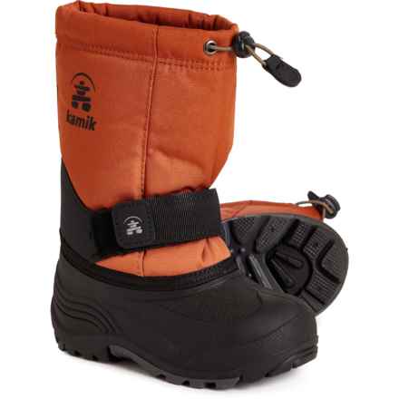 Kamik Boys Rocket Pac Boots - Waterproof, Insulated in Rust