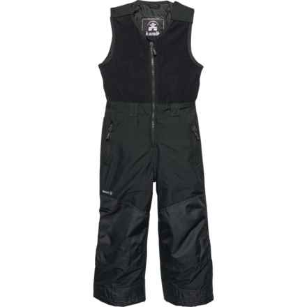 Kamik Boys Storm Polar Bib Snow Pants - Waterproof, Insulated in Forest