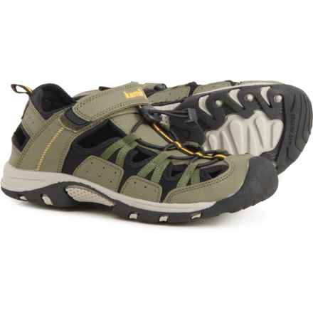 Kamik Boys Wildcat Sport Sandals in Olive
