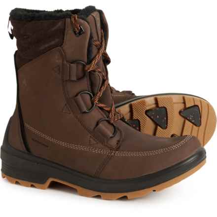 Kamik Deity Leather Mid Winter Boots - Waterproof, Insulated (For Women) in Java