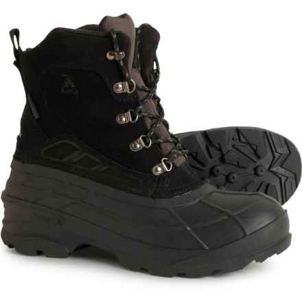 Kamik Fargo2 Pac Boots - Waterproof, Insulated (For Men) in Black/Charcoal