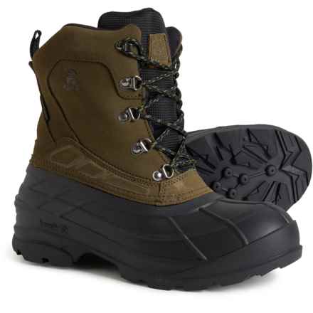 Kamik Fargo2 Pac Boots - Waterproof, Insulated, Suede (For Men) in Dark Olive