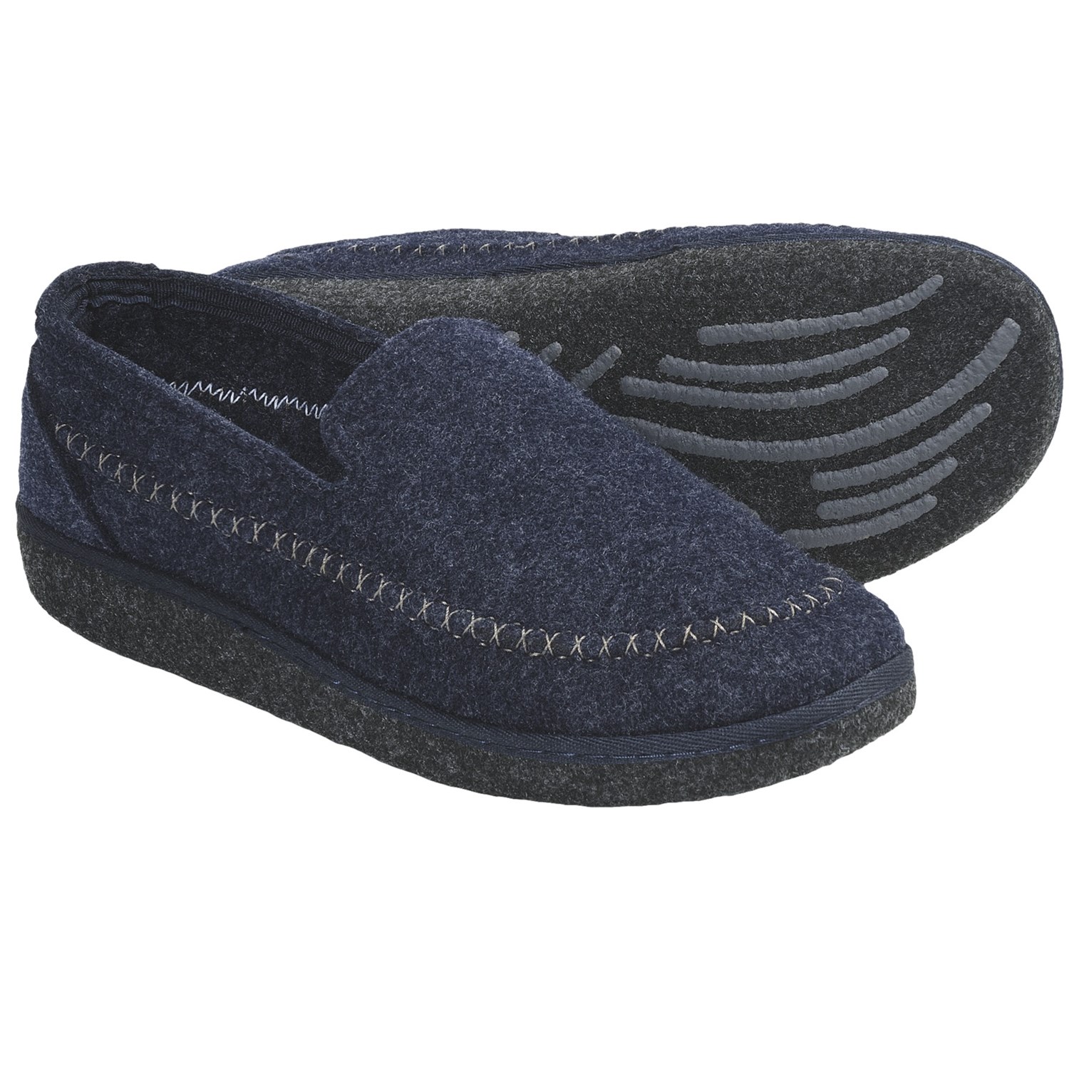 Kamik Gatehouse Felt Moccasin Slippers (For Men) - Save 36%