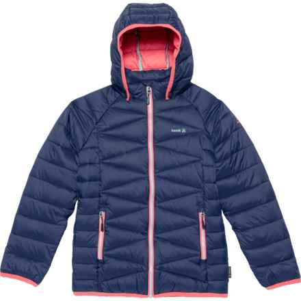 Kamik Girls Adele Midweight Jacket - Waterproof, Insulated in Navy