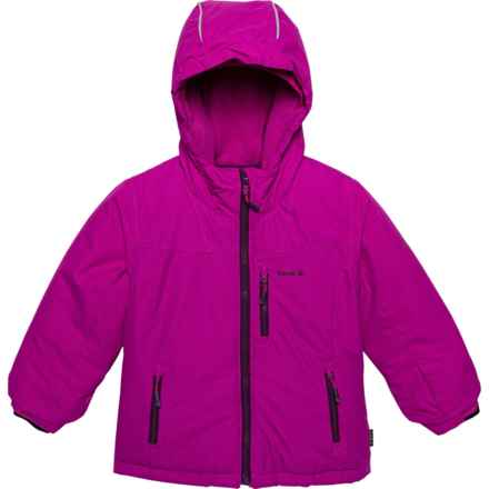 Kamik Girls Amber Solid Ski Jacket - Waterproof, Insulated in Fuschia/Plum