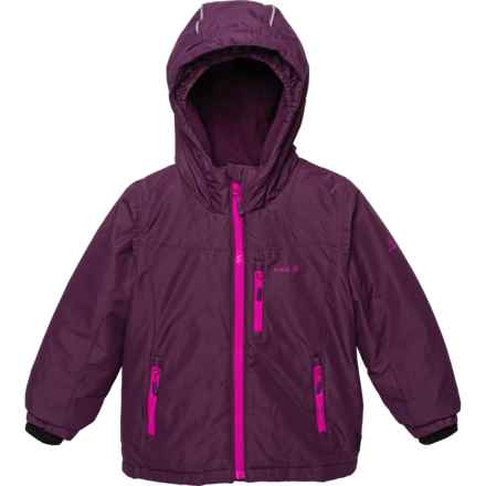 Kamik Girls Amber Solid Ski Jacket - Waterproof, Insulated in Plum/Fuschia
