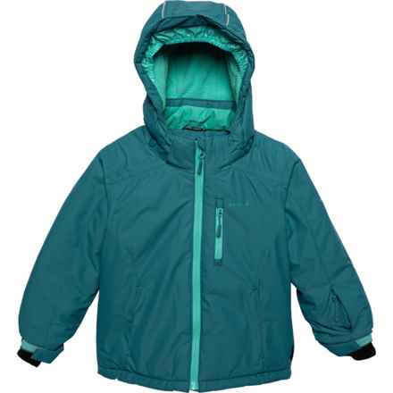 Kamik Girls Aura Solid Ski Jacket - Waterproof, Insulated in Harbor/Lagoon