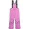 Kamik Girls Bella Bib Snow Pants - Waterproof, Insulated in Blush