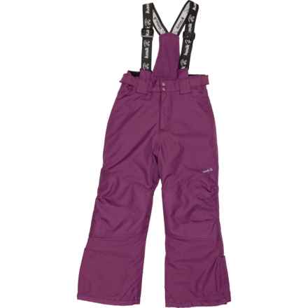 Kamik Girls Bella Bib Snow Pants - Waterproof, Insulated in Grape
