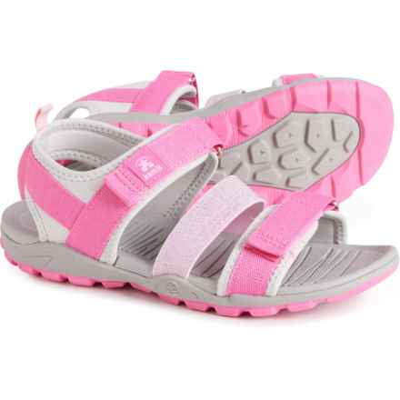 Kamik Girls Coast Sport Sandals in Pink