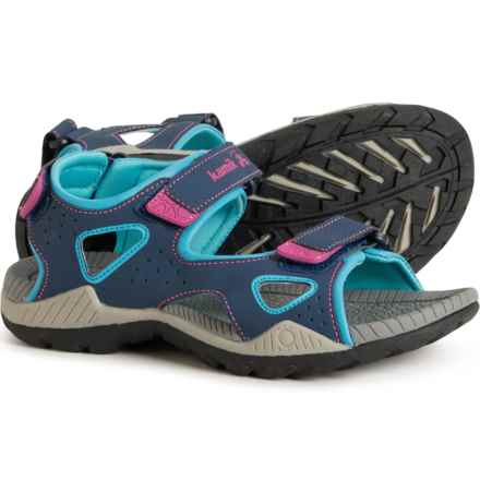 Kamik Girls Lobster 2 Sport Sandals in Lt Blue