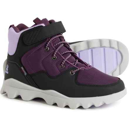 Kamik Girls Lynx Mid Boots - Waterproof in Blackberry