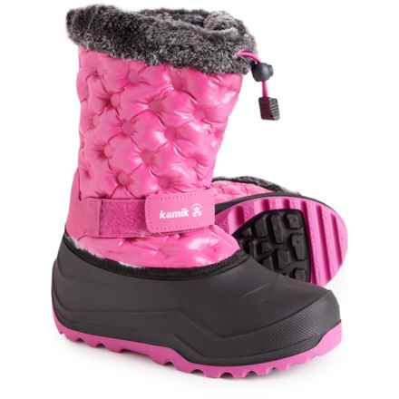 Kamik Girls Penny 3 Snow Boots - Waterproof, Insulated in Pink