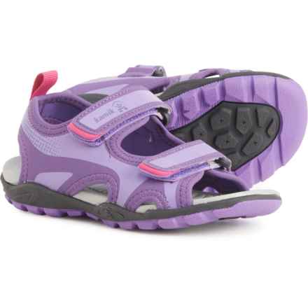 Kamik Girls Seafront Sport Sandals in Purple