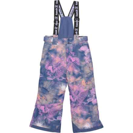 Kamik Girls Shee Bib Ski Pants - Waterproof, Insulated in Indigo