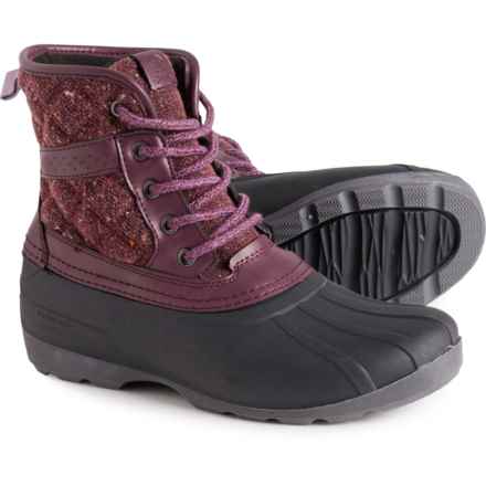 Kamik Girls Sierra Mid Pac Boots - Waterproof, Insulated in Burgundy Bourgogne