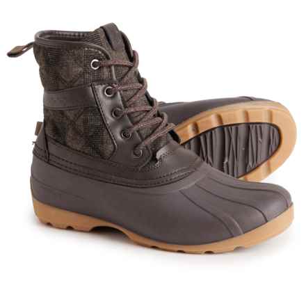 Kamik Girls Sierra Mid Pac Boots - Waterproof, Insulated in Dark Brown/Olive/Java