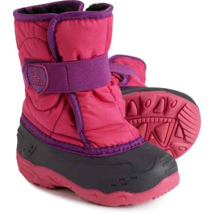 Kamik Girls Snowbug 5 Pac Boots - Waterproof, Insulated in Rose