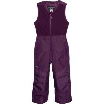 Kamik Girls Storm Polar Bib Snowpants - Waterproof, Insulated in Plum