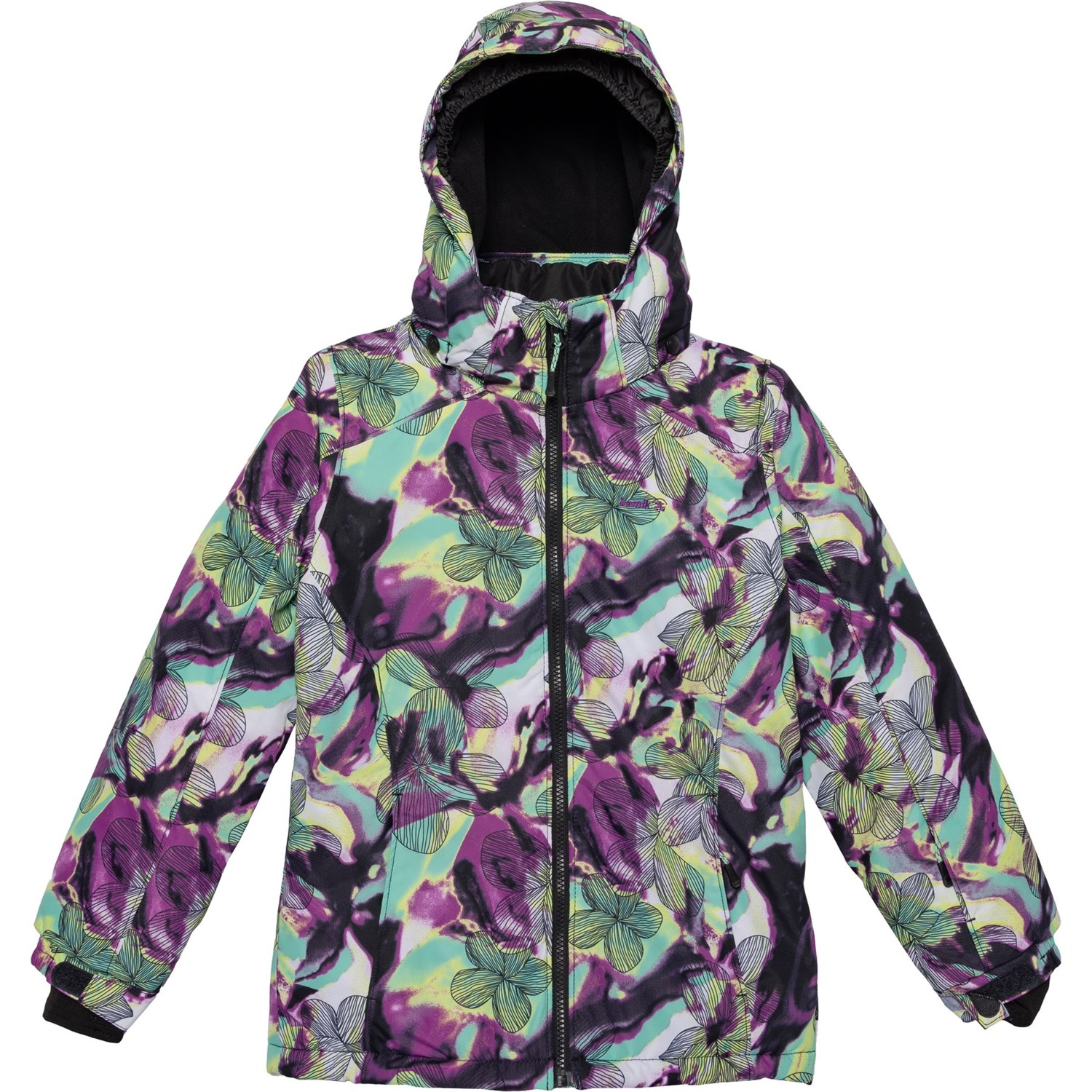 Kamik Girls Tallie Floressence Winter Jacket - Waterproof