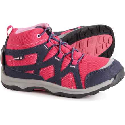 Kamik Girls Trek Hiking Boots - Waterproof in Rose
