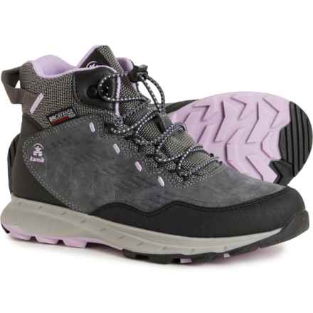 Kamik Girls Treklite M Hiking Shoes - Waterproof in Charcoal