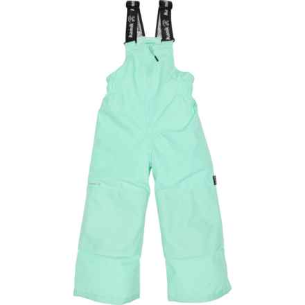 Kamik Girls Winkie Bib Snow Pants - Waterproof, Insulated in Cabbage