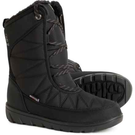 Kamik Hannah Mid Snow Boots - Waterproof, Insulated (For Women) in Black
