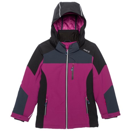 girls purple ski jacket