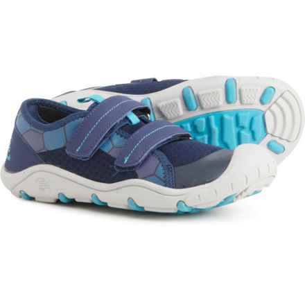 Kamik Little and Big Boys and Girls Overpass Sneakers in Navy/Teal