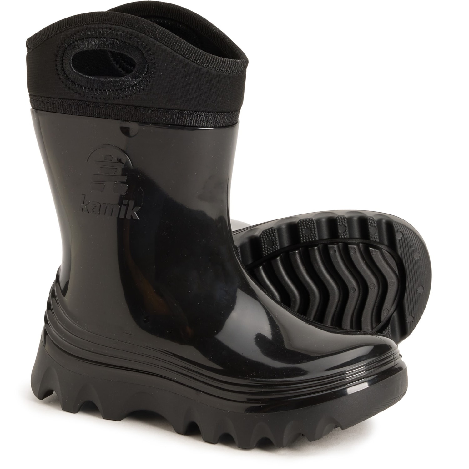 Kamik Little Boys and Girls Drizzle Rain Boots - Waterproof 