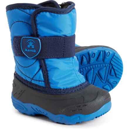 Kamik Little Boys Snowbug 5 Pac Boots - Waterproof, Insulated in Blue