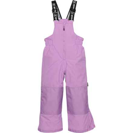 Kamik Little Girls Echo Ski Bibs - Waterproof, Insulated in Pansy