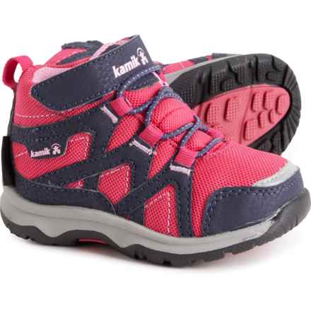 Kamik Little Girls Trek Hiking Boots - Waterproof in Rose