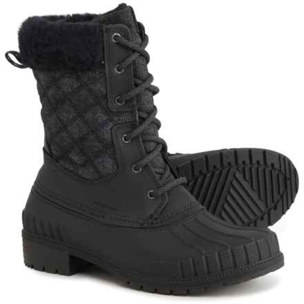 Kamik Sienna Cuf2 Snow Boots - Waterproof, Insulated, Leather (For Women) in Black